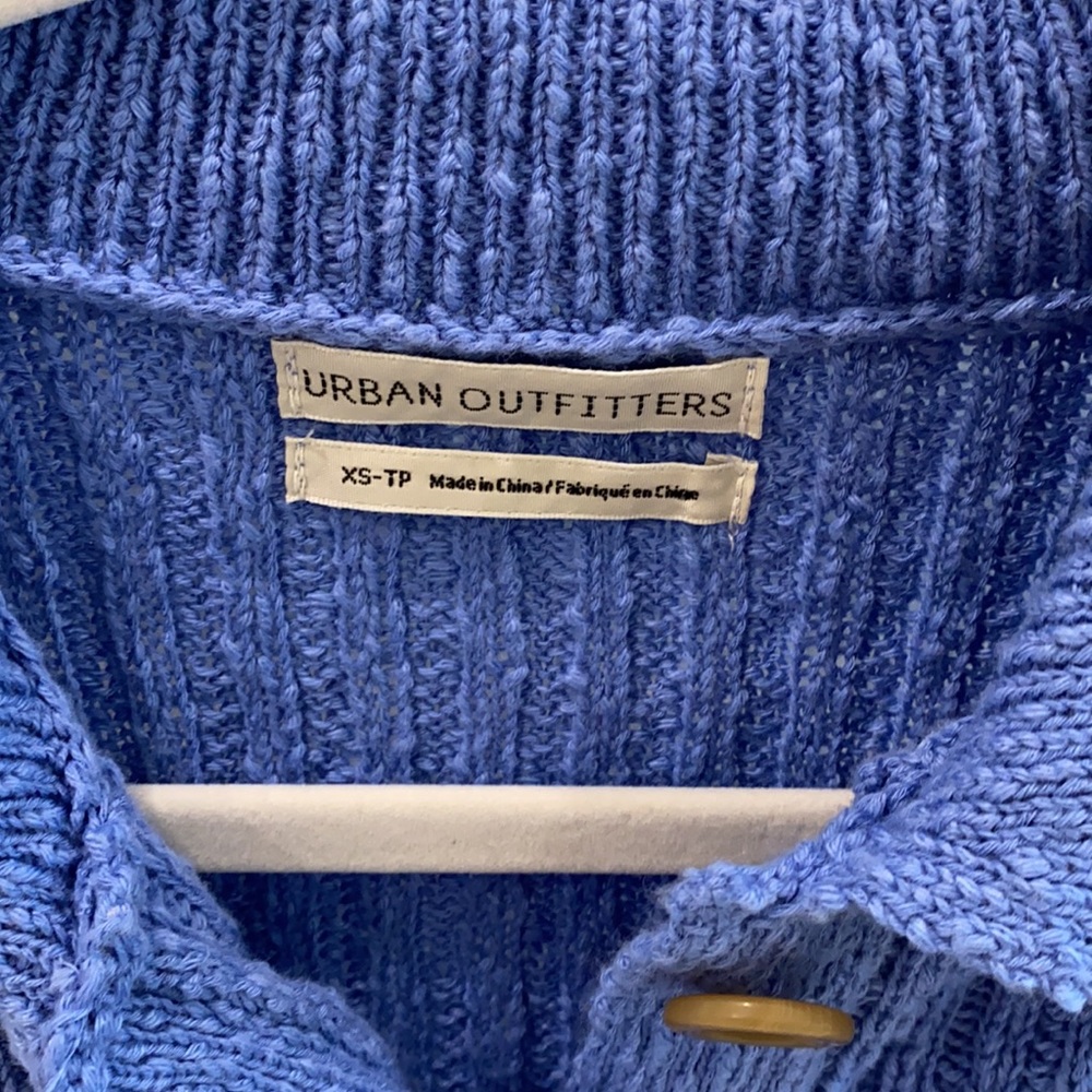 UO Simona Ribbed Cardigan XS (Sold out Color) - Picture 9 of 14